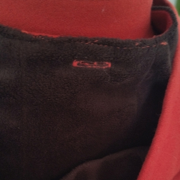 Calvin Klein Women's Red Hooded Coat - Picture 8 of 9